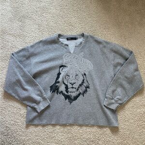 JET by John Eshaya lion sweatshirt